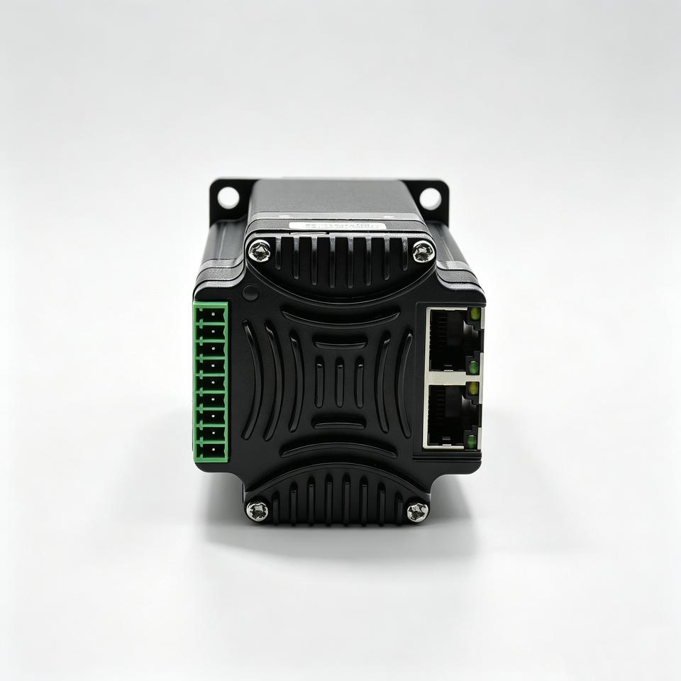 Nema 24 EtherCAT Closed Loop Stepper Motor with Integrated Driver 3 Nm ...