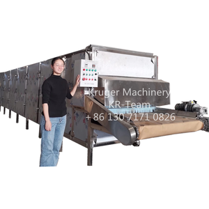 Séchoir à air chaud de fruits industriel continue la machine de congélation industrielle de nourriture de séchage de ceinture de vide du Henan - Product Image 1