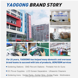 YAOGONG <span class=keywords><strong>8786D</strong></span> 8586D Station de Soudage et Dessoudage 2 en 1 à Affichage Numérique avec Pistolet à Air Chaud pour Réparation Mobile et Composants CMS - Product Image 3