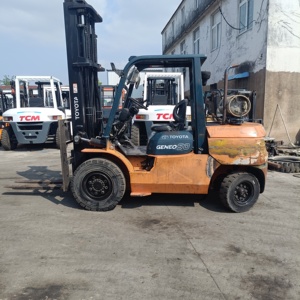 Original <b>Paint</b> LPG 5 Ton Forklift Toyota Used Gas Forklift Truck 5 Ton - Product Image 4