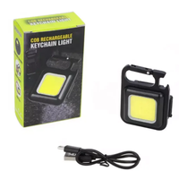Lampe de travail LED super lumineuse, magnétique, COB, rechargeable, mini lampe torche, ouvre-bouteille, camping, réparation automobile