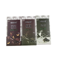 Boîte à chocolat de luxe, 50 pièces, emballage cadeau en papier artistique personnalisé, vente en gros, logo estampage à chaud