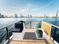 Maison flottante préfabriquée, bateau ponton en aluminium, yacht modulaire, maison flottante solaire électrique, catamaran, hôtel flottant de luxe