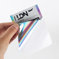 Étiquettes de numéro de série autocollantes imperméables personnalisées, étiquettes circulaires enroulables, étiquettes en PVC, étiquettes laser, autocollants avec code QR