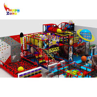 Château gonflable interactif multi-niveaux sur le thème de l'espace, de grande taille, pour enfants, équipement de terrain de jeu intérieur pour centres commerciaux