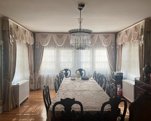 Valance Rèm sợi nhuộm rèm cửa cho cửa sổ lớn rèm cửa cho phòng khách & Châu Âu Màn Nhà - Product Image 2