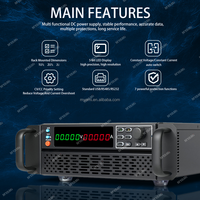 MYAMI 60V 100V 120V 150V 200V 300V 1000V haute tension réglable laboratoire programmable banc monté en rack alimentation cc