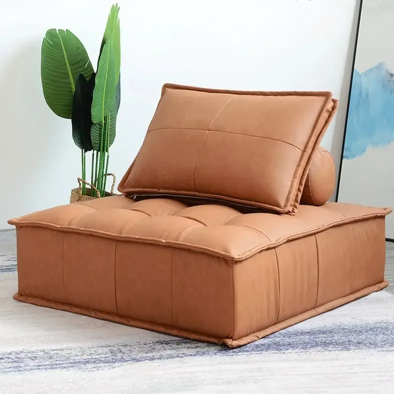 Italian Modern Curve Leisure Cozy Single Sofa Chair Nordic Comfy Home Lounge Lamb Wool Comfort Furniture Chair