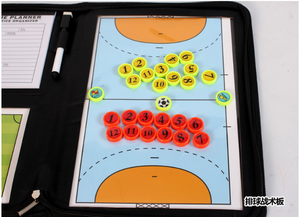 Tableau tactique magnétique en gros pour l'entraînement au football Tableau tactique d'enseignement du football magnétique portable pliant - Product Image 6