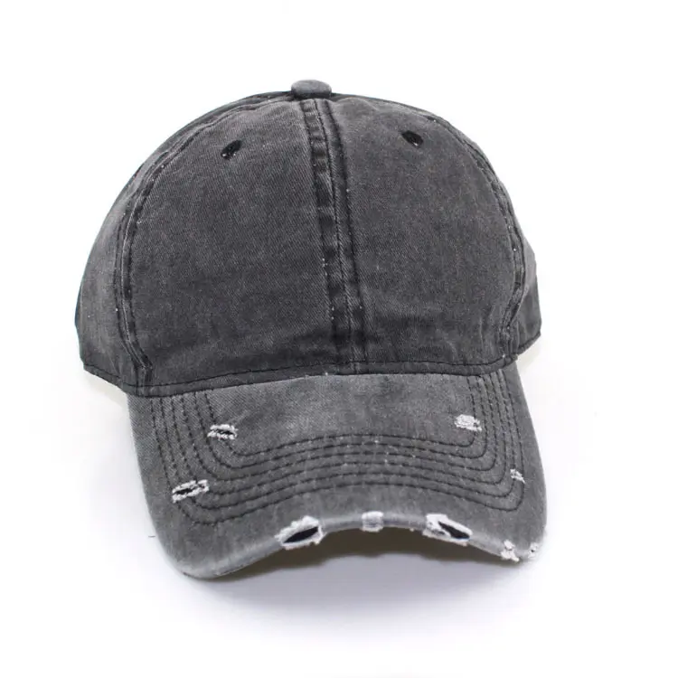 Logo personalizzato cappello da papà non strutturato uomo donna sport berretti strappati berretto da Baseball New York cappelli da ricamo in cotone lavato