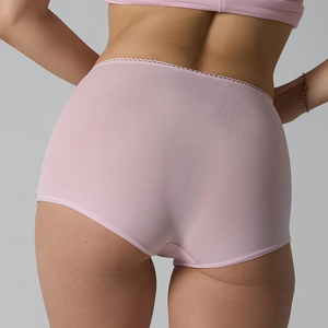 Her gün uygun olmalı düşük katlı nefes Ultra hafif dantel gül detay popo kaldırma yüksek elastik külot şort kadınlar için - Product Image 2