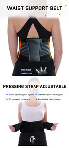 Cinturón de Soporte Lumbar Biónico para Levantamiento de Pesas con 4 Paneles de Soporte, <span class=keywords><strong>Cinta</strong></span> Reflectante y Soporte para la Cintura - Product Image 2