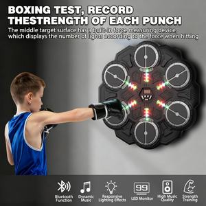 Juguete de Entrenamiento de <span class=keywords><strong>Boxeo</strong></span> Musical Inteligente de Nuevo Diseño, Juguete Electrónico de <span class=keywords><strong>Boxeo</strong></span> con Objetivo Musical para Adultos y Niños - Product Image 3