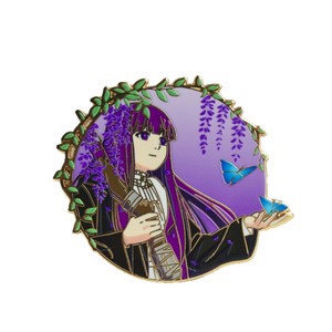Nouveau design insigne en métal Anime <span class=keywords><strong>Frieren</strong></span> au-delà de la fin du voyage broche - Product Image 1