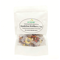 Tisane en vrac de pissenlit et de goji 120g – Thé frais pour la santé et l'amincissement, conditionné en vrac (boîtes, sacs, tasses, sachets)
