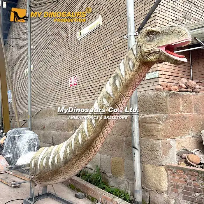 Z My Dino Ad-196 Hoge Simulatie Muur Gemonteerde Lange Nek Brachiosaurus Hoofd Te Koop