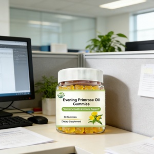 Capsules d'huile d'onagre pour l'équilibre hormonal, complément alimentaire végétalien, soutien OEM usine, gommes d'huile d'onagre - Product Image 3