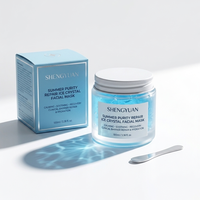 Masque Visage Bio Gel à la Levure Fermentée Premium Hydratant Effet Glace Cristalline – Masque Révitalisant Apaisant pour la Barrière Cutanée – Achat en Gros