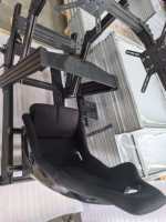Simulateur de course de réalité virtuelle Next Level Pro F GT 160Elite, cockpit complet, siège ergonomique, support pour trois moniteurs