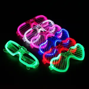 Bar Party LED Glasses Colorful Light up Eyeglasses for Birthday Wedding Christmas Party
