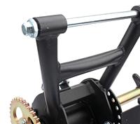 Moto tout-terrain à quatre roues, moto de plage 50CC-125CC, bras oscillant d'essieu arrière de 6/7 pouces avec pignon à bascule et disque de frein, ensemble complet