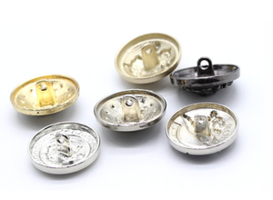 Metal Shank Fastener <b>Buttons</b> Eco Friendly Production Square Rectangle Custom Iron Stainless Brass Hardware For Blazer - Product Image 6