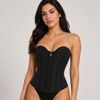 Ceinture amincissante de marque privée pour femme, corset sous-poitrine, gaine amincissante, serre-taille, grandes tailles S-3XL, avec sangles pour adultes