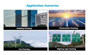 JIUSI D15R - Solución Inteligente de Nivel Experto para la Limpieza de Edificios con Lavado a Presión, para Limpieza de Paneles Solares, Fachadas y Ventanas - Product Image 6