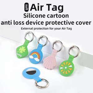 Étuis en silicone souple personnalisés, étuis anti-perte, étuis de localisation <span class=keywords><strong>GPS</strong></span> pour animaux de compagnie, porte-clés, housses pour Apple Airtags - Product Image 2