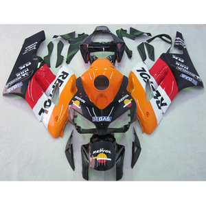 Kit de <span class=keywords><strong>Carenado</strong></span> de ABS Moldeado por Inyección XINMATUO XF-4002-017 con Orificios Preperforados, Certificado ISO9001 para CBR1000RR 2004-2005 - Product Image 1