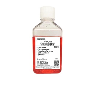 ACE VITRO OEM 500ml Medio de <span class=keywords><strong>Cultivo</strong></span> <span class=keywords><strong>Celular</strong></span> DMEM/F-12 Glucosa L-Glutamina Piruvato de Sodio Rojo Fenol HEPES Reactivos de Laboratorio 1 Año - Product Image 3