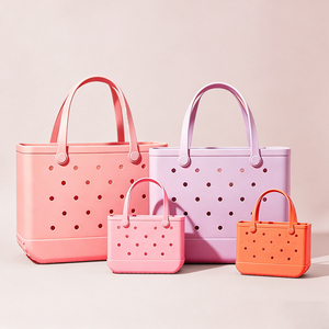 1300g Flagship EVA Beach Tote Bag Heavy Duty Waterproof EVA Handbag Durable Large Capacity Pool Travel Shopping Bag - Product Image 1