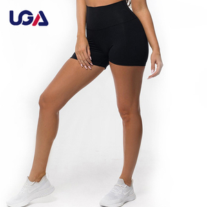 Pantaloncini da Yoga con indosso Leggings da donna abbigliamento sportivo resistente pantaloncini da motociclista attivi alla rinfusa con sollevamento del sedere a vita alta - Product Image 4