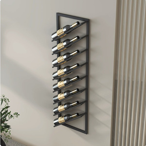 Petit porte-<span class=keywords><strong>vin</strong></span> mural, armoire à <span class=keywords><strong>vin</strong></span> inclinée pour restaurant, meuble de rangement et de présentation de <span class=keywords><strong>vin</strong></span> pour salon, petit présentoir à <span class=keywords><strong>vin</strong></span> - Product Image 3