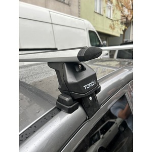 Barres de toit en aluminium noir Toros Pro 4 pour Kia Picanto, barres de toit verrouillables, porte-bagages de toit, porte-charge - Product Image 6