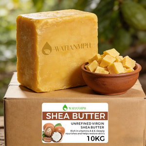 Vente en gros d'usine, marque privée, beurre de karité pur et naturel pour le corps - Product Image 2