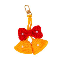 Nouveau porte-clés en fourrure 3D fait main, motif dessin animé, mignon et tendance, personnalisable pour sac de couple, pendentif de voiture, petit cadeau de Noël