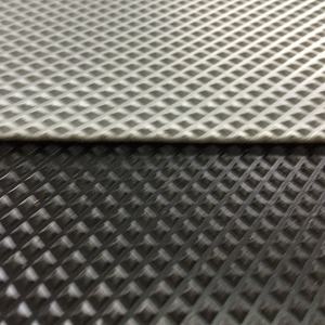 초박형 2mm 부드러운 검정색 거친 표면 미끄럼 방지 소형 다이아몬드 고무 매트 / 네오라이트 고무 시트 SBR - Product Image 5