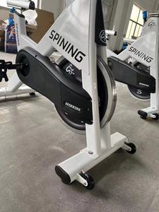 Vélo de spinning Ranao Sports Gym Fitness pour la maison, équipement de cardio-training, cadre en acier, résistance par courroie, capacité utilisateur 180 kg, noir - Product Image 6