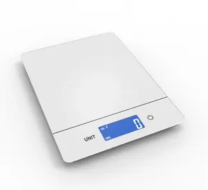 5kg 10 livres durcir le verre numérique pesant la balance de cuisine des aliments balance compacte électronique