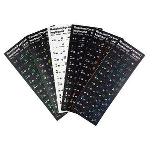 Tùy Chỉnh Đầy Màu Sắc/Đen/Trắng/Trong Suốt/Huỳnh Quang/Phát Sáng Bàn Phím Sticker In Tiếng Anh Arabic Sticker Cho Bàn Phím - Product Image 1