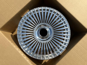 Wheelshome 22 Inch 5-112 Gloss Black Stock Gesmede Wielen 396f Nieuwe Staat Gemaakt Van Aluminiumlegering Voor Mansory - Product Image 6