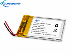 High Grade A 902035 Lipo Battery 3.7 Volt 600mAh Rechargeable Soft‑package Lithium Polymer Battery With Red Black Wires - Product Image 3