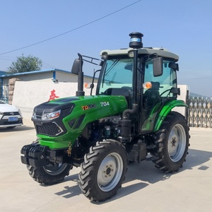 Tractor Compacto Mini de <span class=keywords><strong>50</strong></span>-70HP 4x4 con Transmisión Automática para Agricultores, en Oferta, con Accesorios/Cargador Frontal <span class=keywords><strong>4</strong></span> en 1 - Product Image 3