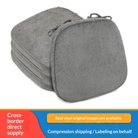Coussins de chaise en velours côtelé en forme de U, amovibles et lavables, pour tables à manger, bureaux et tabourets d'étudiant – Approvisionnement direct usine