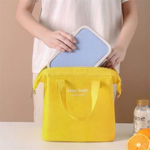 Sac isotherme personnalisé WSY105 en tissu Oxford grande capacité avec logo, sac repas portable de voyage, sac thermique - Product Image 2