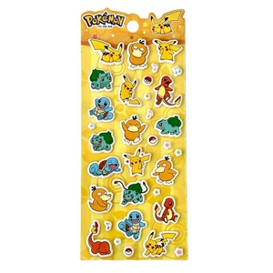 <span class=keywords><strong>Autocollants</strong></span> en mousse Pokémon authentiques, imperméables, dessins animés, Pikachu, <span class=keywords><strong>autocollants</strong></span> mignons pour carnets, jouets pour enfants - Product Image 4