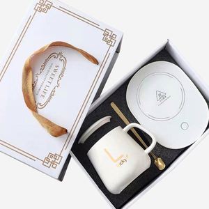Wholesale Customized 55 Degree Thermostatic Ceramic <b>Mug</b> Cup Set Festival Gift Idea With Box for Coffee Lovers - Product Image 1