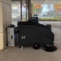 Robot de nettoyage industriel entièrement autonome, électrique, neuf, commercial, autopropulsé, pour le balayage des sols extérieurs et des routes