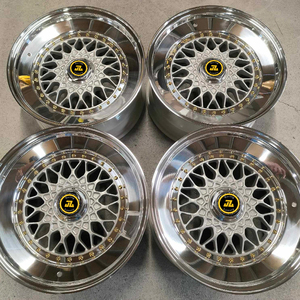 Cerchi Forgiati JZ Custom RS 17" 18" a Doppio Gradino 4x100 /5x112/5x120mm per E24 E30 Mk1 <span class=keywords><strong>R107</strong></span> - Product Image 3